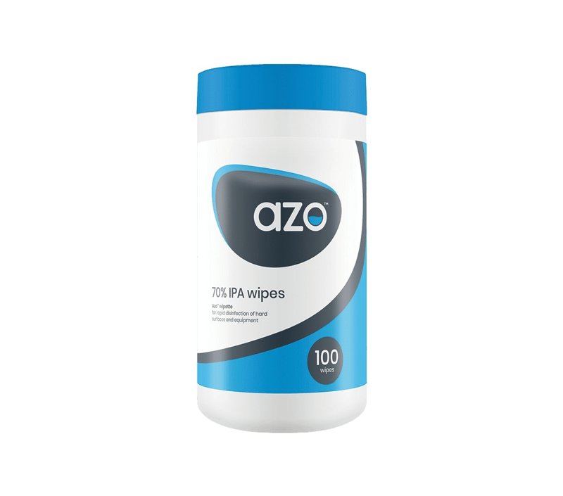 Azowipe Wipettes Hard Surface Alcohol Disinfectant Wipes 100 Pack (100) *s