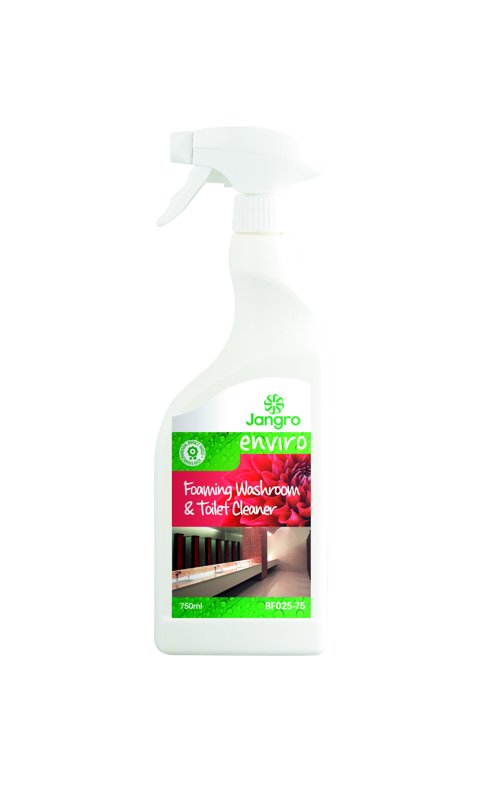 JANGRO ENVIRO FOAMING WASHROOM & TOILET CLEANER 750ml *P