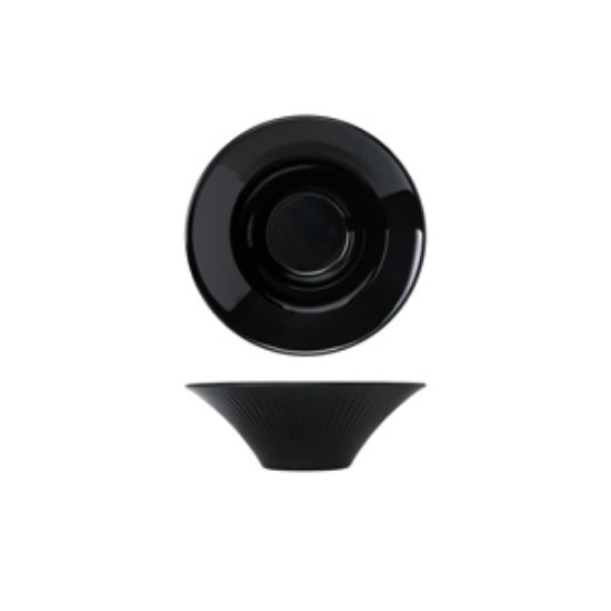 Midnight Black Boston Melamine Bowl 20.3 X 7cm (6)