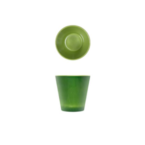 Light Green Glazed Melamine Casablanca Pot 9.5cm (6)