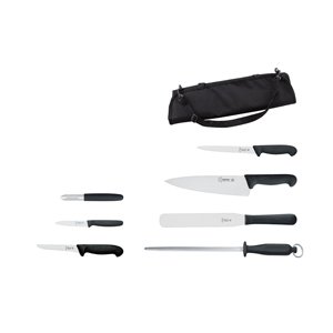 Giesser 7pc Knife Set + Knife Case