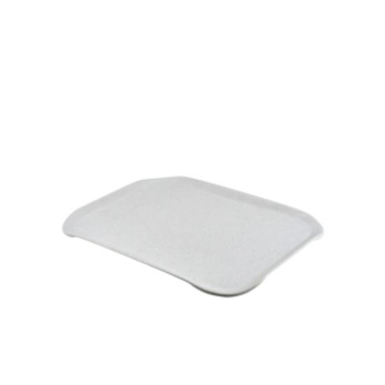 Polyester Tray White 43 X 33cm