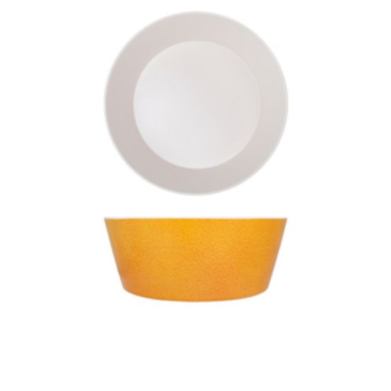 Orange Seville Melamine Bowl 26.5 X 10cm