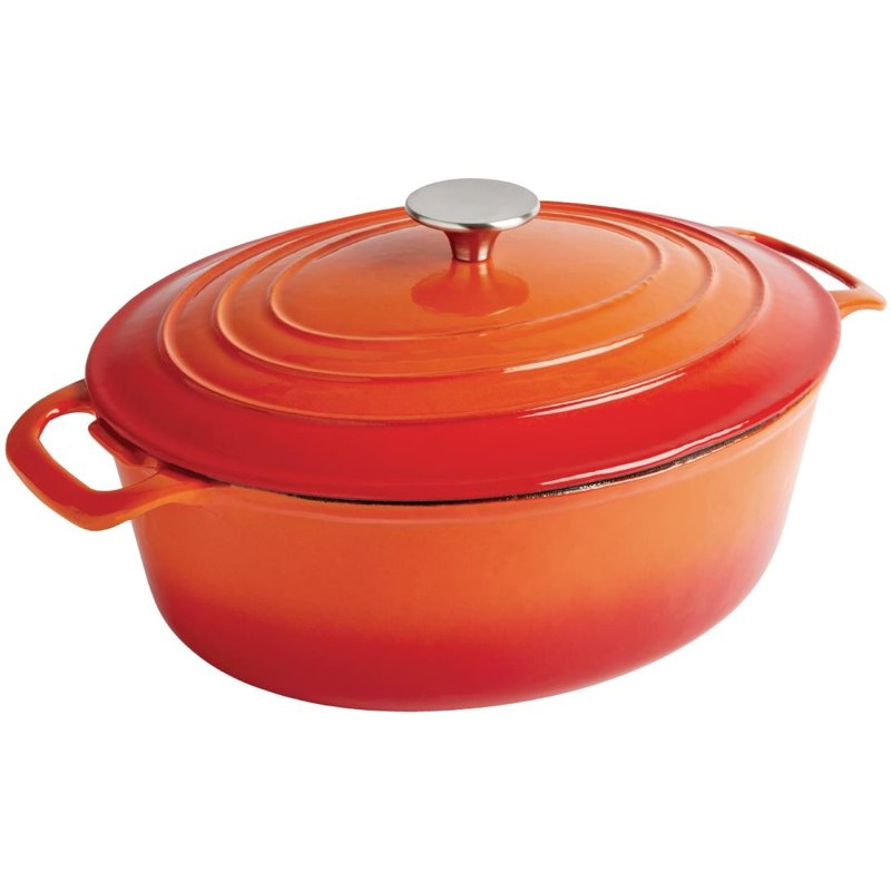 GH311 VOGUE ORANGE CASSESOLE DISH 5LTR