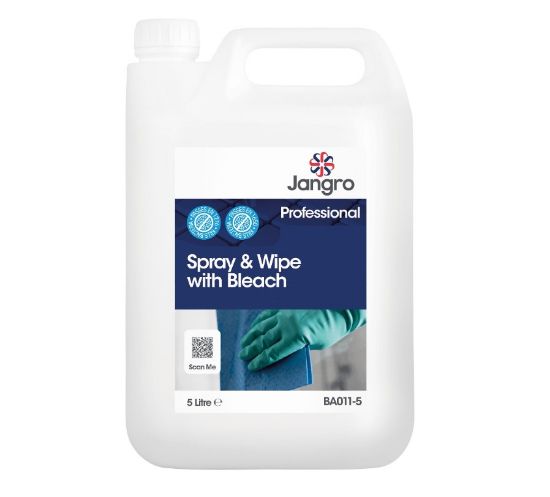 Jangro Spray & Wipe With Bleach 5ltr