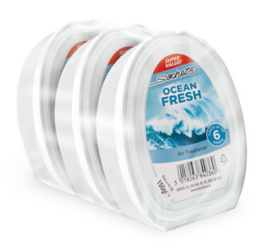 Gel Air Freshener Ocean Fresh 150g