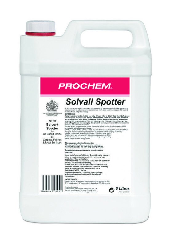 Prochem Solvall Spotter 5ltr (Single)