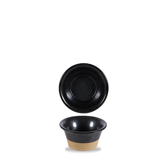 Igneous Black Ramekin 10cm 4" 5.2oz 15cl (Case of 6)