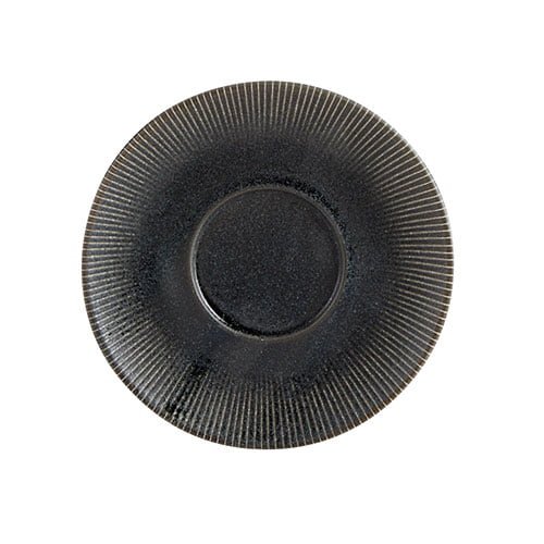 47111212 ACADEMY FLINT ESPRESSO SAUCER 4.75" (12)