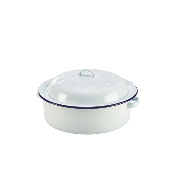 ENAMEL ROASTER 20CM DIA