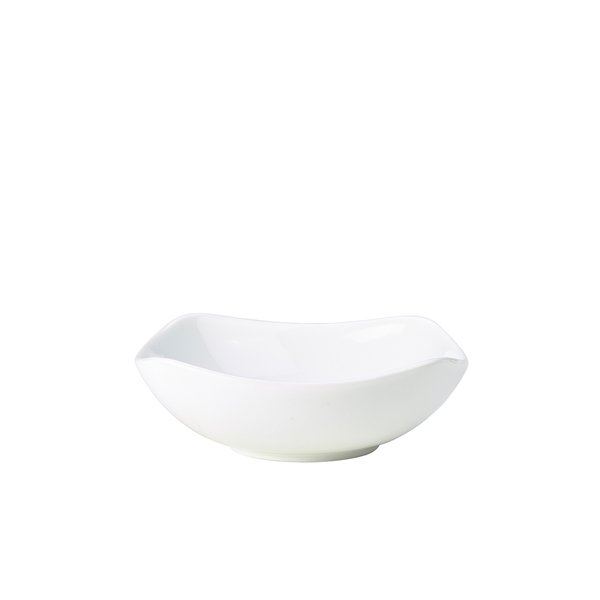 GENWARE PORCELAIN ROUNDED SQUARE BOWL 17CM/6.5 (6)