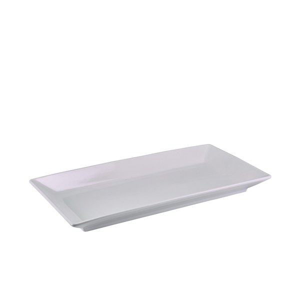 GENWARE PORCELAIN RECTANGULAR DISH 35 X 18CM/13.75 X 7 (3)