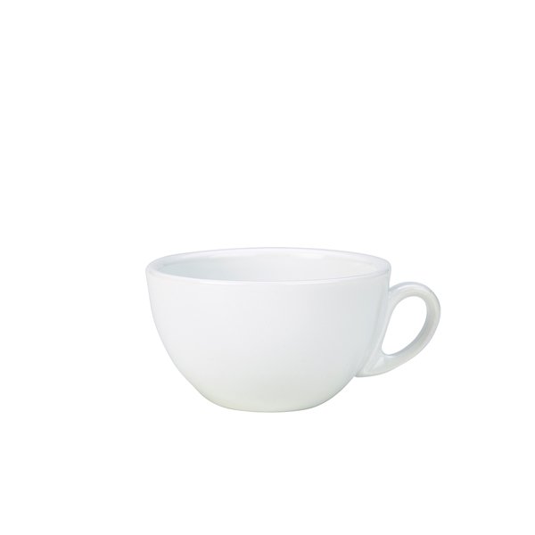 GENWARE PORCELAIN ITALIAN STYLE BOWL SHAPED CUP 28CL/10OZ (6)