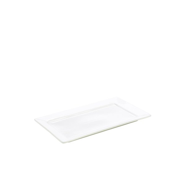 GENWARE PORCELAIN RECTANGULAR PLATE 30.5 X 18.5CM/12 X 7.25 (6)
