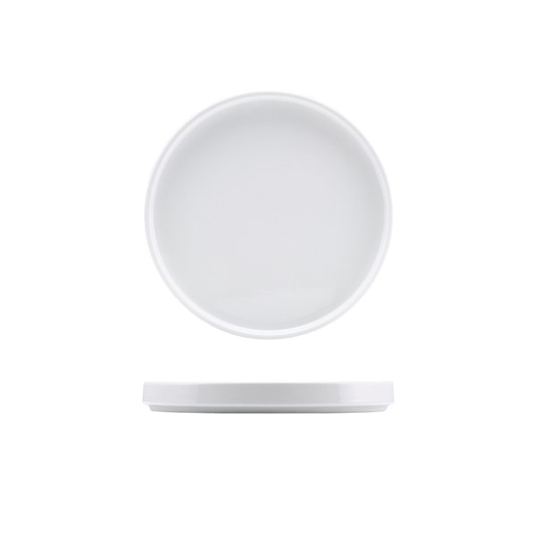 GENWARE PORCELAIN LOW PRESENTATION PLATE 18CM/7 (6)
