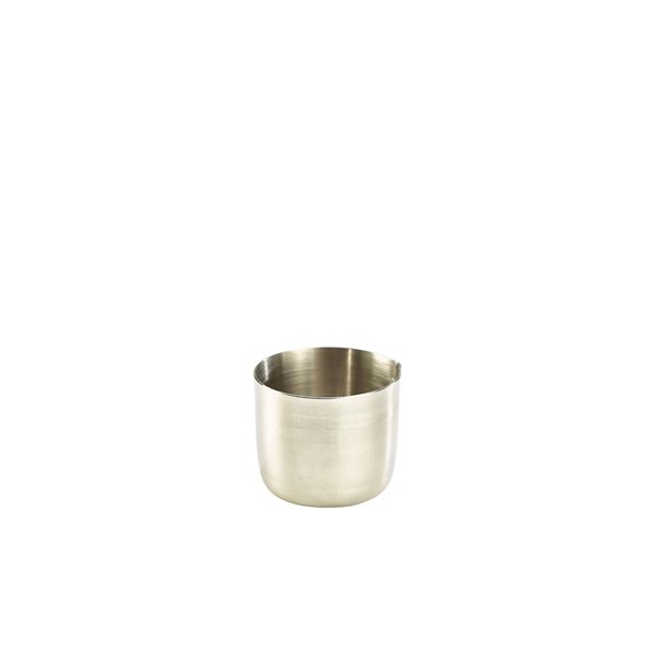 GENWARE STAINLESS STEEL CREAM JUG 8.5CL/3OZ