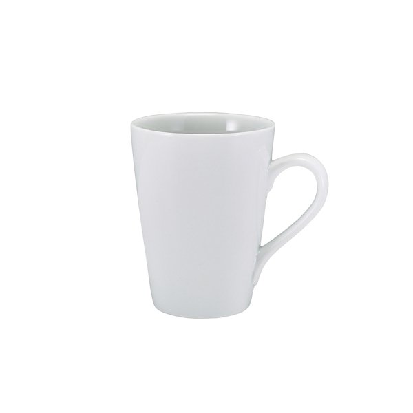 GENWARE PORCELAIN CONICAL LATTE MUG 30CL/10.5OZ (6)