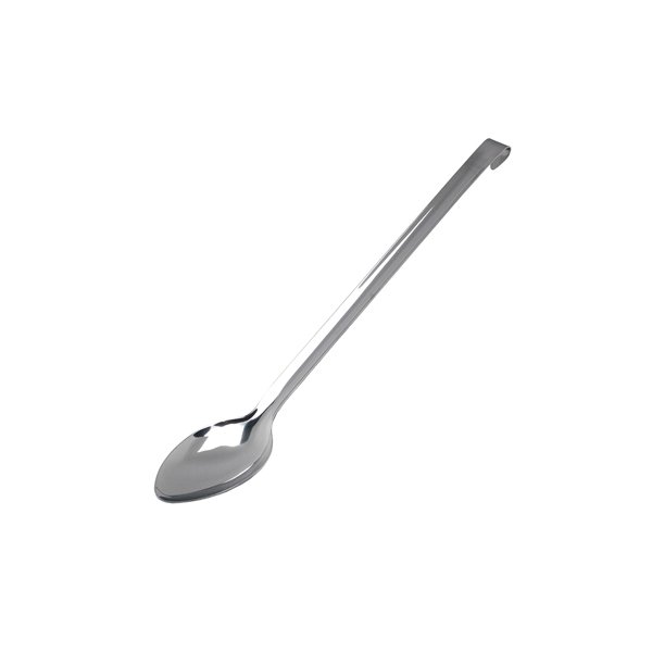 S/ST.SERVING SPOON 350MM WITH HOOK HANDLE *P