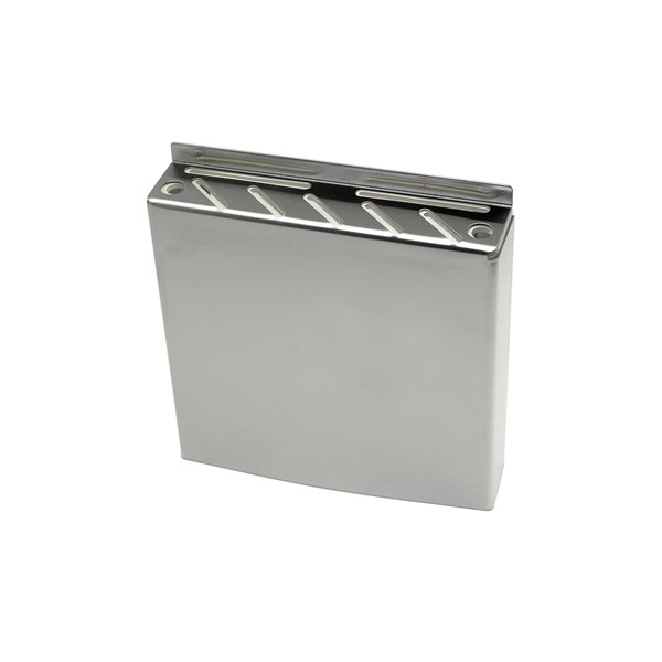 S/ST. WALL FIX KNIFE BOX 30 X 32 X 6.5CM