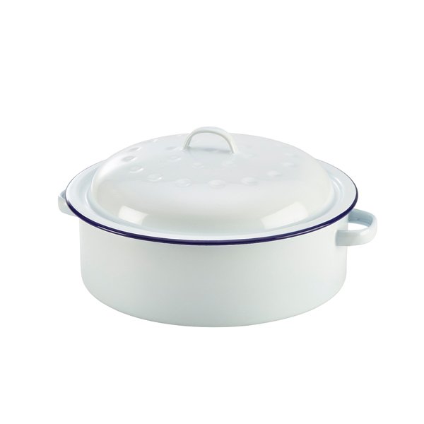 ENAMEL ROASTER 26CM DIA