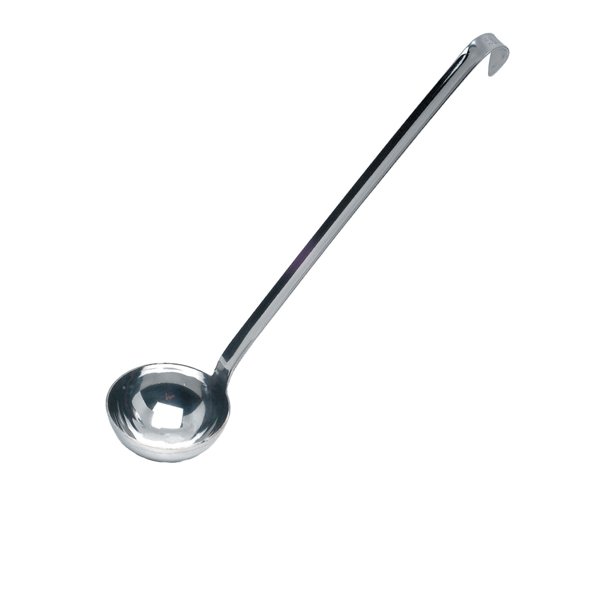 S/ST 11.5CM ONE PIECE LADLE 12OZ/340ML