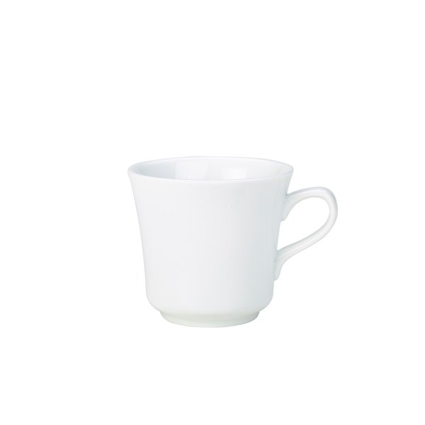GENWARE PORCELAIN TEA CUP 23CL/8OZ (6)