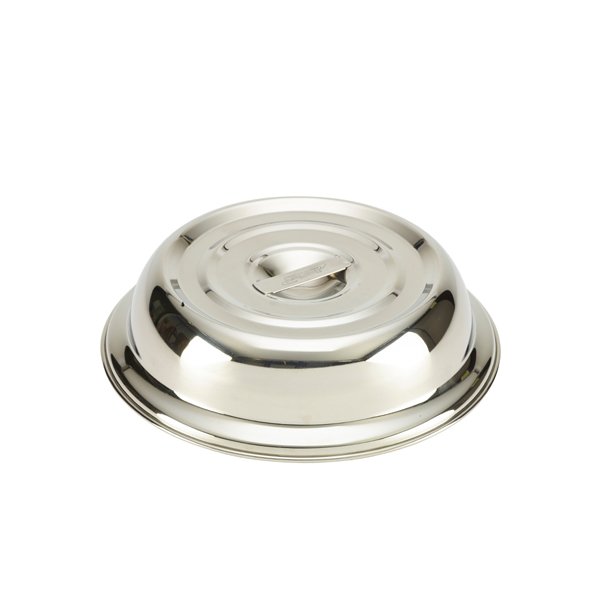 ROUND S/ST. PLATE COVER FOR 10"" PLATES