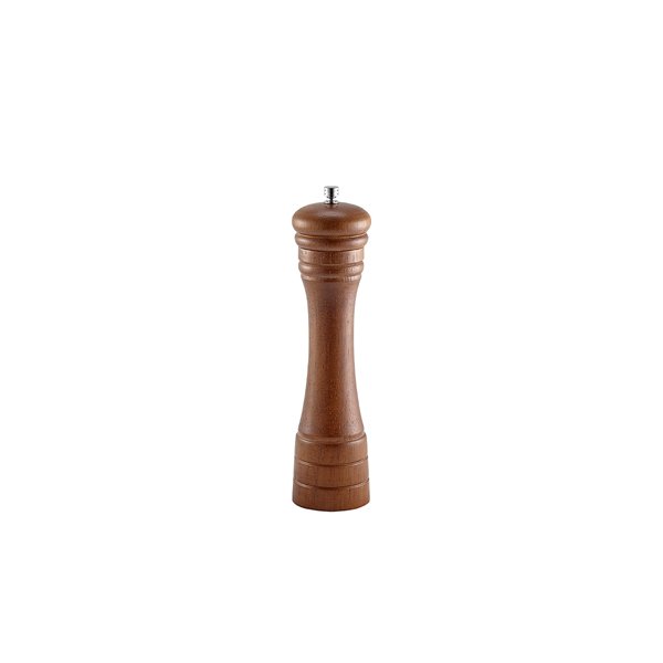 HEAVY WOOD PEPPER MILL 9""