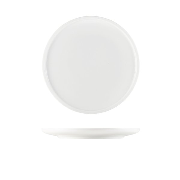 GENWARE PORCELAIN FLAT RIM PLATE 23CM 9" (6)