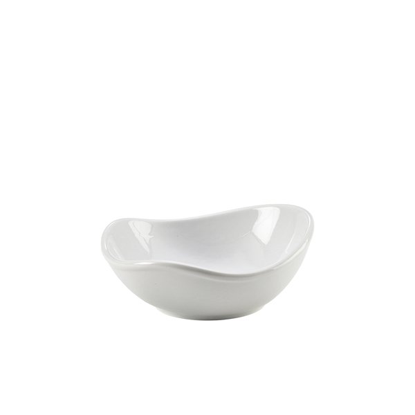 GENWARE PORCELAIN ORGANIC TRIANGULAR BOWL 15CM/6 (6)