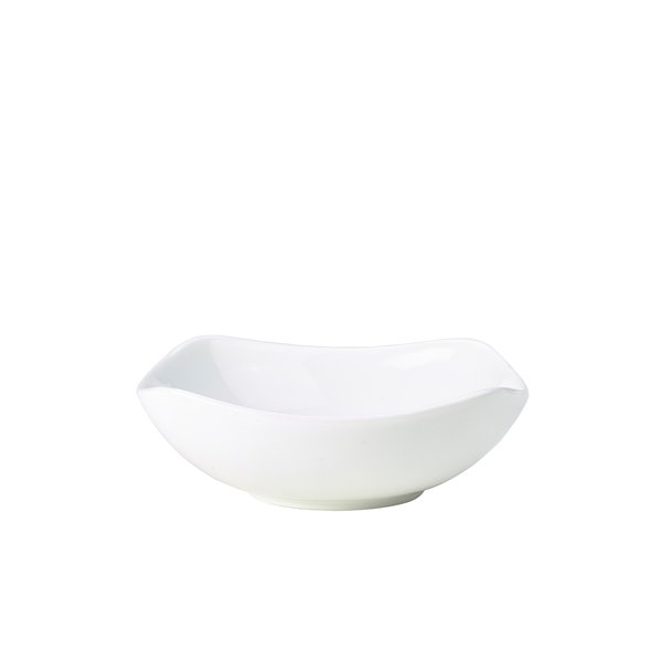 GENWARE PORCELAIN ROUNDED SQUARE BOWL 20CM/7.75 (6)