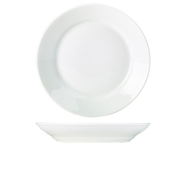 GENWARE PORCELAIN DEEP WINGED PLATE 30CM/12 (6)