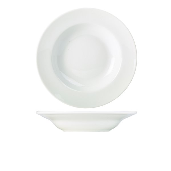GENWARE PORCELAIN SOUP PLATE/PASTA DISH 30CM/12 (6)
