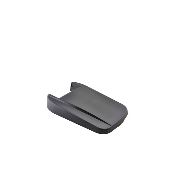 BLACK CLOSED LID FOR GREY RECYCLING BIN 85L