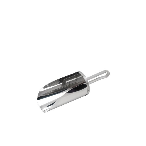 S/ST.FLOUR SCOOP 4"" SCOOP LENGTH 0.1L CAP