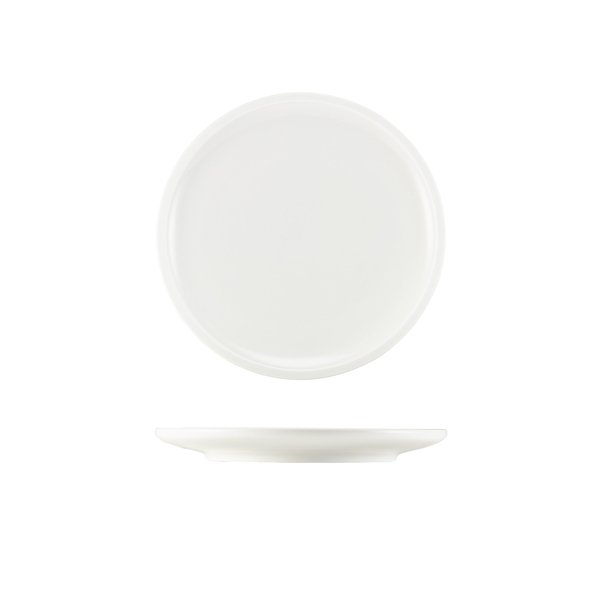 GENWARE PORCELAIN FLAT RIM PLATE 20CM 8" (6)
