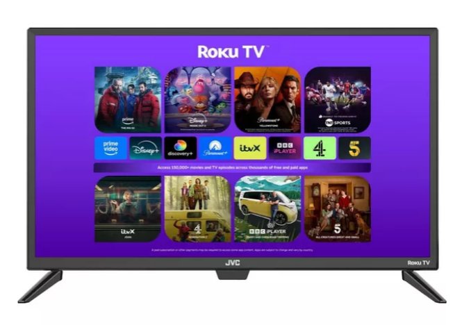 JVC 32" LED SMART TV WITH ROKU LT-32CR230