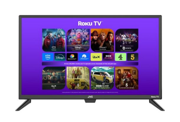 JVC 40" LED SMART TV WITH ROKU LT-40CR330