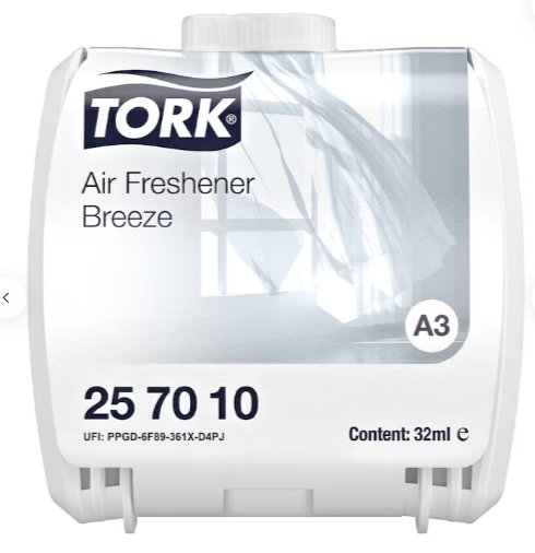 Tork Constant Air Freshener Cartridge - Breeze (6)