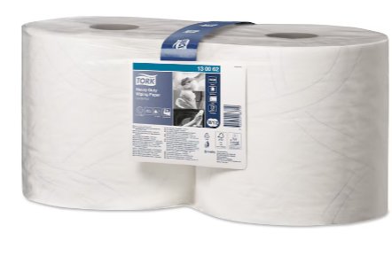 Tork Industrial Heavy Duty Wiper Roll 2ply White 170mtr (2)
