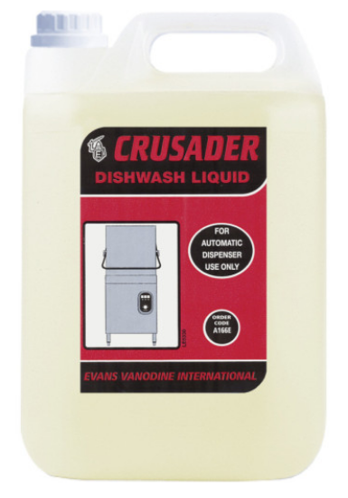 Crusader Dishwash Liquid Detergent 5ltr (Case of 2) **DG**
