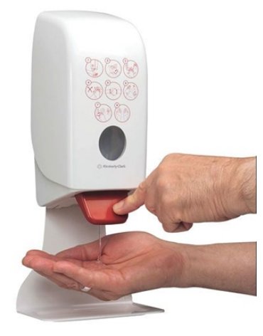 AQUARIUS HAND SANITISER DISPENSER