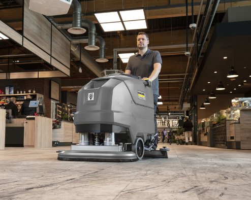 KARCHER BATTERY OPERATED BD 80/100W CLASSIC BP PACK 285