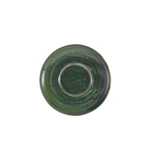 TERRA PORCELAIN AQUA GREEN COFFEE SAUCER 14.5CM (6)