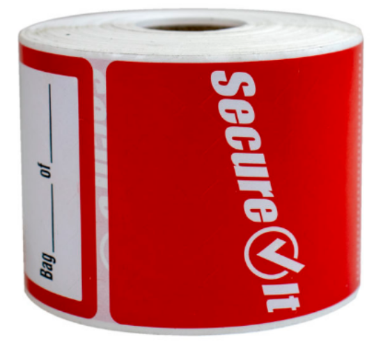 Tamper Evident Securelt Label 64x152mm (2 X 250)