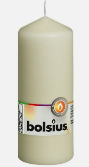 Ivory Pillar/Church Candle 150x60mm (Pack of 10)