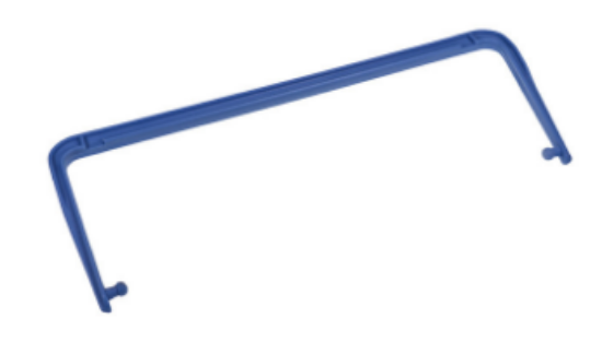 10l Bucket Handle (Blue) For Servo-Matic Sm2 Waste Bin Cover Trolley