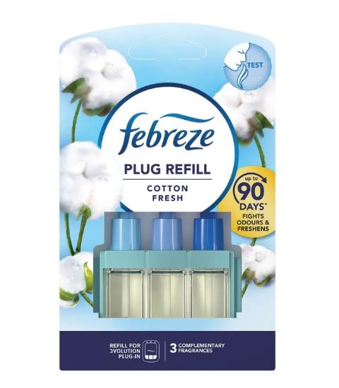 Febreze 3volution Plug-in Refill Cotton Fresh 20ml x 3