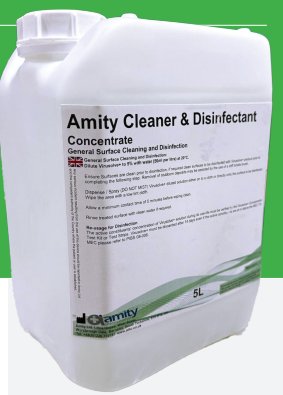 Amity Cleaner & Disinfectant 5ltr (Case of 4)