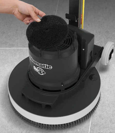Numatic HFM1515-R Grey V11.150rpm/1500 450mm Brush Deck C/W Tank & Driveboard